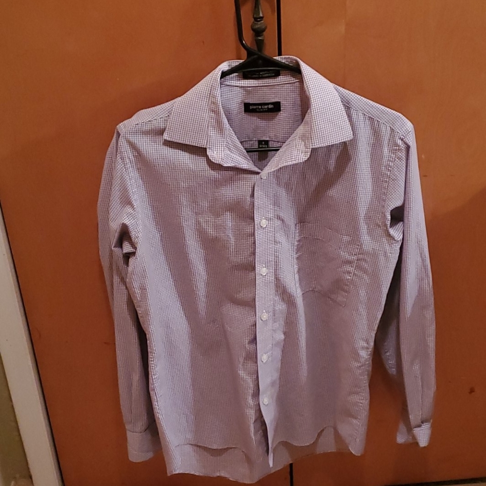 Pierre Cardin mens button down shirt